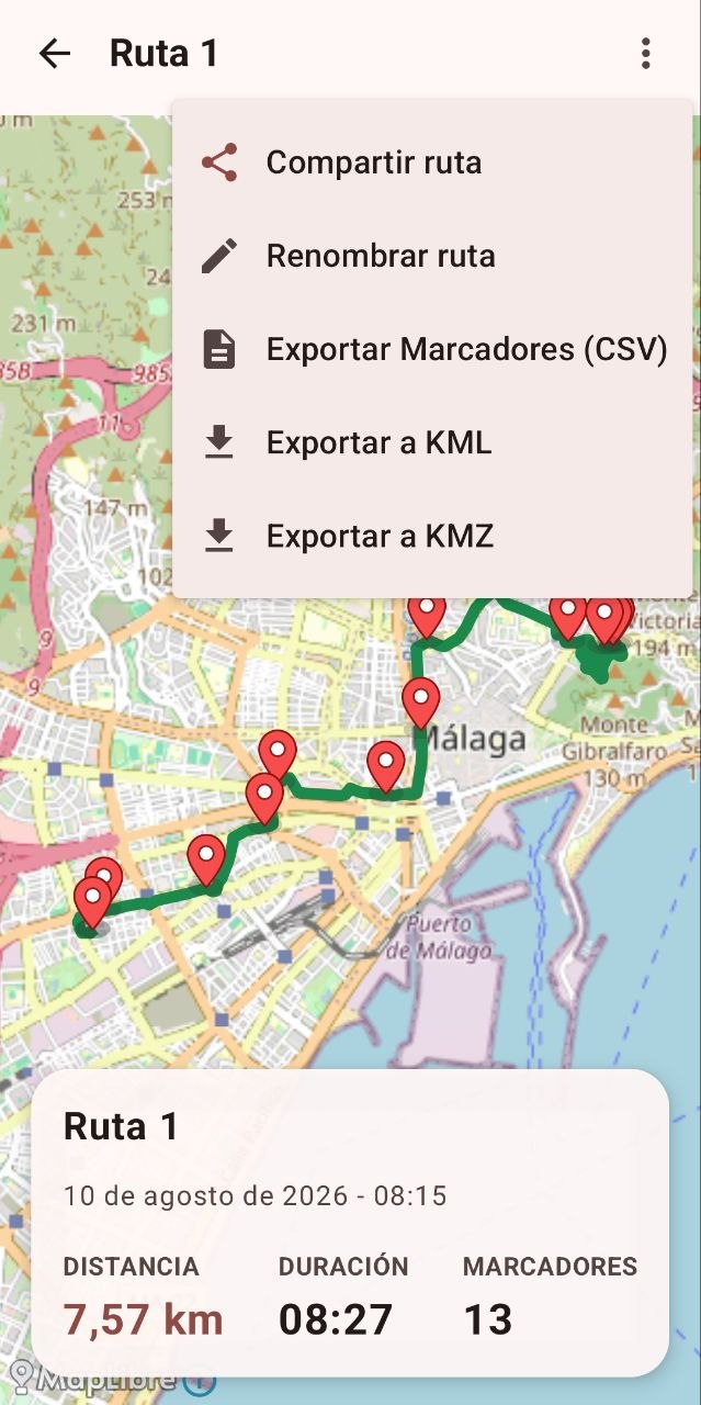 Seguimiento de rutas de referencia y guía